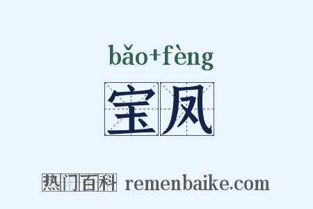 宝凤是什么意思的图片